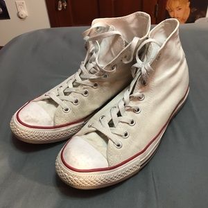 White High Top Converse